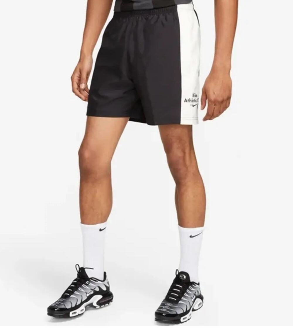 NWT Nike | Black + White T100 Sporty Athletic Shorts | Size XL